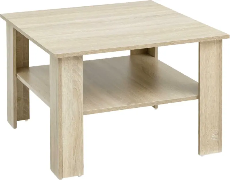 Couchtisch 'WL5.833' , ca 60x60x42 cm , eiche