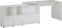 Schreibtischkombination 'Wohnling', weiß
