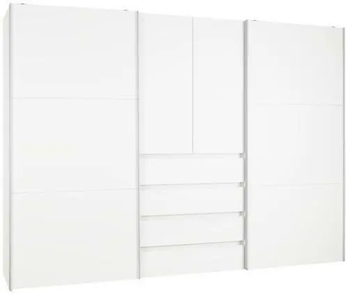 Kombischrank in Polarweiß