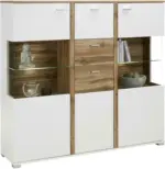 mömax Highboard in Eichefarben