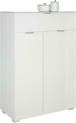 Schuhschrank in Weiß