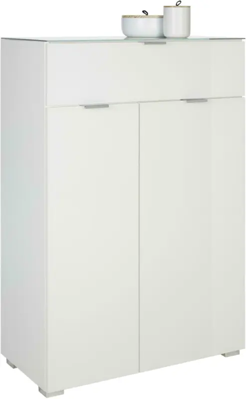 Schuhschrank in Weiß