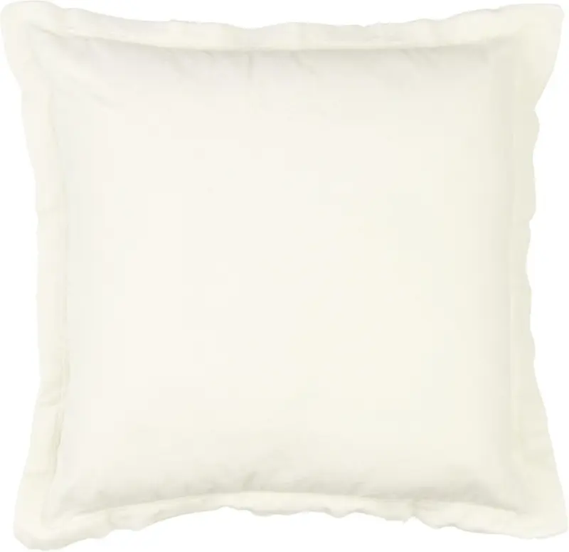 Zierkissen Stella in Weiß ca. 45x45cm