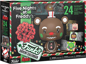 FUNKO Calendrier de l'Avent 2021 - Five Nights at Freddy's - Figurine de collection (Multicolore)