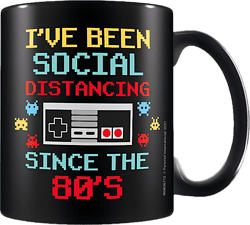 PYRAMID Social Distancing Since the 80’s - Tazza (Nero)