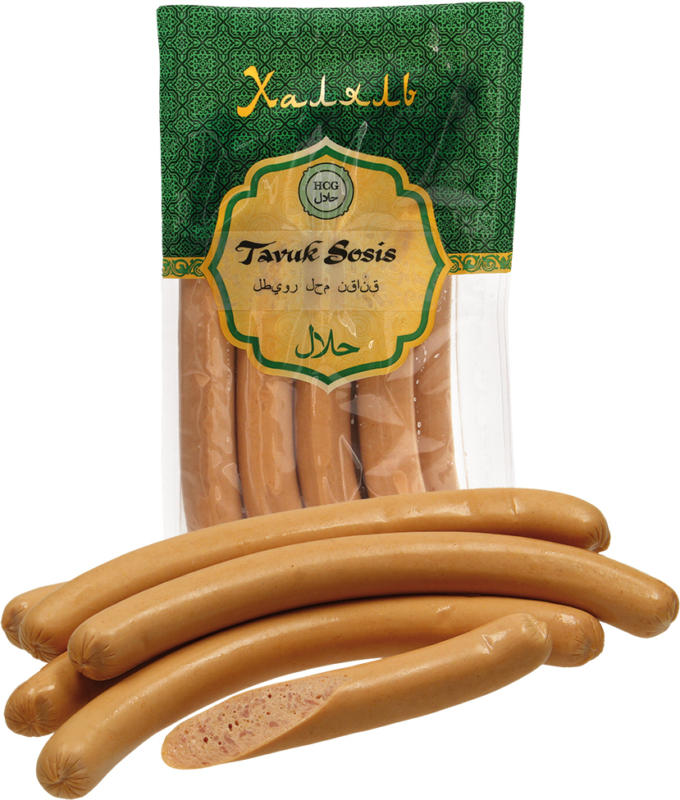 Geflügelwursterzeugnis Halal