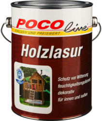 Pocoline Acryl Holzlasur Kiefer Seidenglänzend Ca. 2,5 L