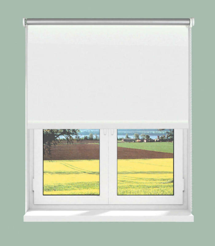 Thermo Seitenzugrollo Verdunklungsqualität Weiß B/l: Ca. 122x175 Cm