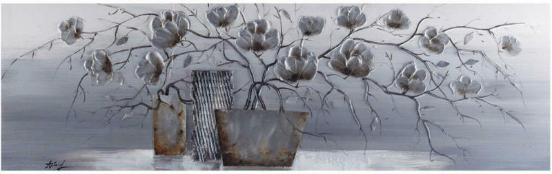 Bönninghoff Ölgemälde Blumen B/L: ca. 40x120 cm