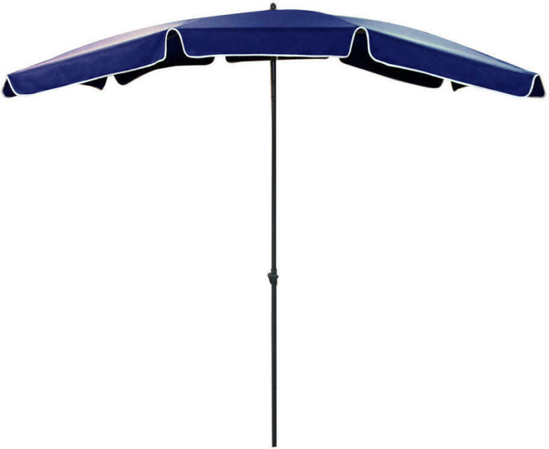 POCOline Sonnenschirm blau Stahl B/H/L: ca. 150x238x230 cm