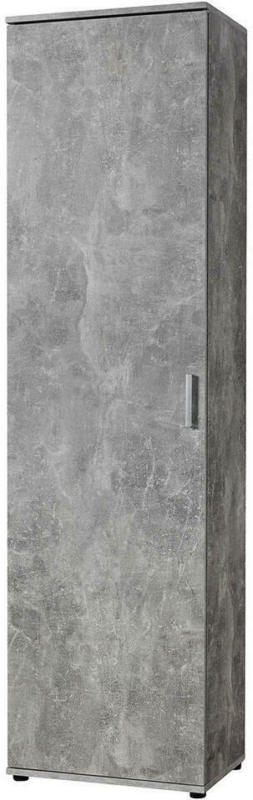 Mehrzweckschrank Kreta Beton Optik B/h/t: Ca. 50x184x34,5 Cm
