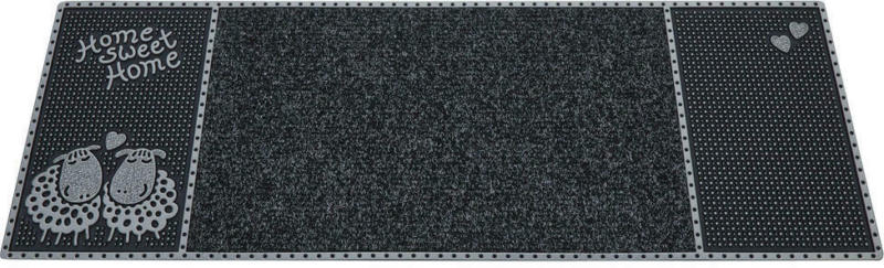 Fußmatte Kombi-Relief anthrazit B/L: ca. 25x75 cm