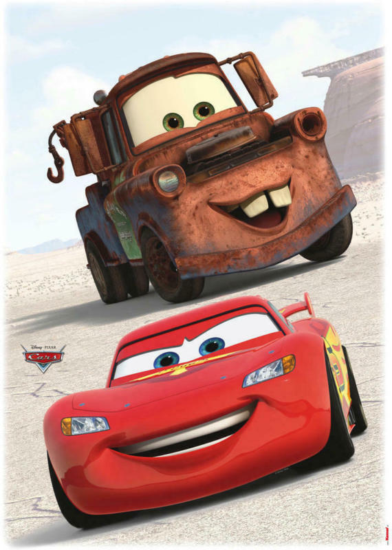 Disney Dekosticker Cars bunt B/L: ca. 50x70 cm