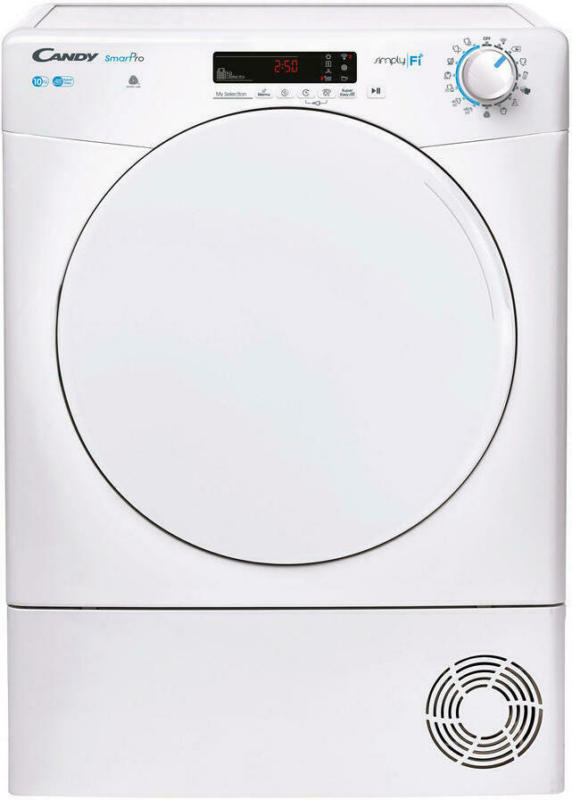 Candy Kondenstrockner Cso C10df-s Weiß B/h/t: Ca. 60x85x59 Cm Ca. 10 Kg