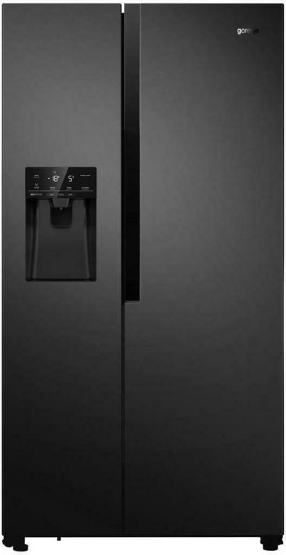 Gorenje Side-by-side Nrs9182vb Dark Inox B/h/t: Ca. 91x179,3x68,7 Cm