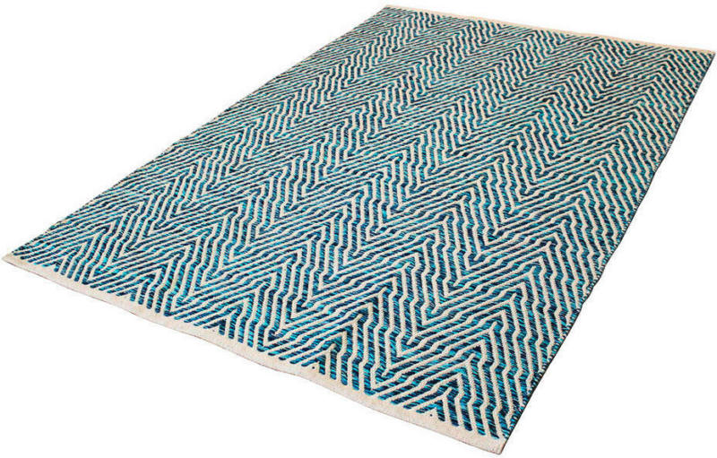 Teppich Blau B/l: Ca. 160x230 Cm