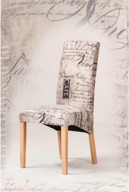 Polsterstuhl Foxi Vintage Creme B/h/t: Ca. 47x102x57 Cm
