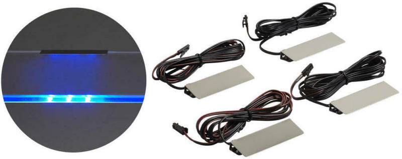 Led-clips Blau