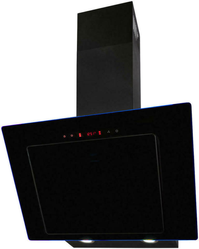 Exquisit Dunstabzugshaube Kdl-kfd607-2l Schwarz B/h/t: Ca. 54x49,5x34 Cm