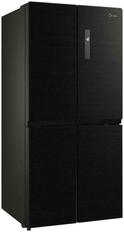 Midea Cross-door Kühl/gefrierkombination Dark Inox B/h/t: Ca. 83x178x74 Cm