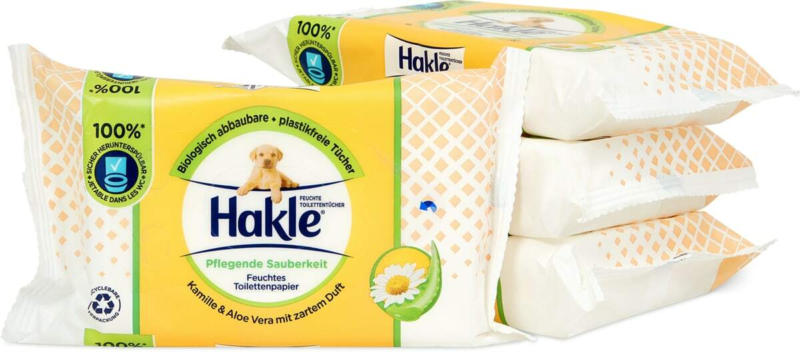 Lingettes imprégnées Hakle, FSC
