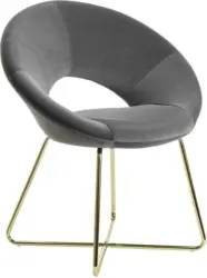 Armlehnstuhl 'WL6.188', dunkelgrau