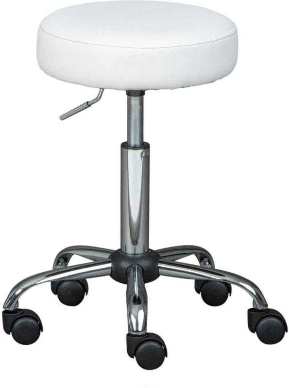 Rollhocker Asra weiss -