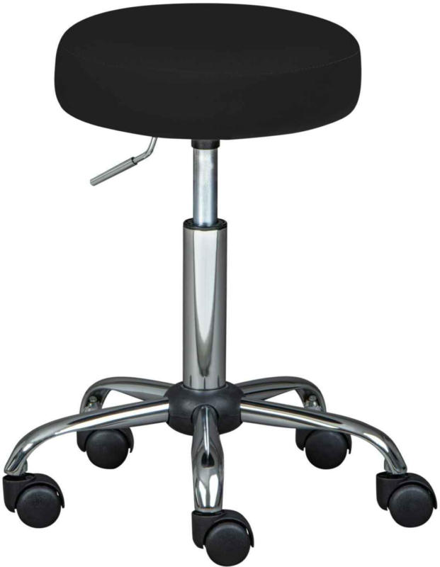 Sgabello Asra nero -