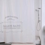 Rideau de douche PERLA blanc