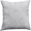 Cuscino SAFIRA 45x45cm grigio chiaro