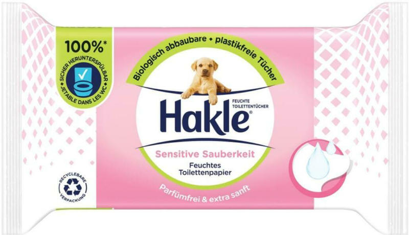 Hakle Feucht Sensitive Sauberkeit