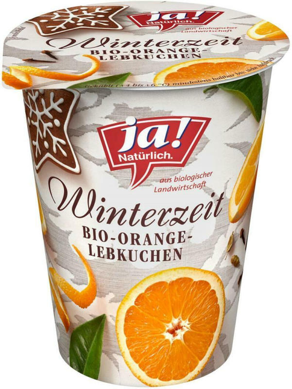 Ja! Natürlich Winterzeit Bio-Orange-Lebkuchen