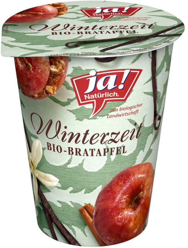 Ja! Natürlich Winterzeit Bio-Bratapfel