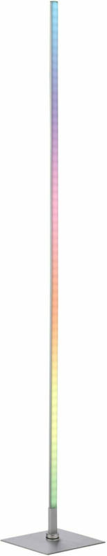 Leuchten Direkt LED-Stehleuchte Henry Stahl RGB 2700-5000 K