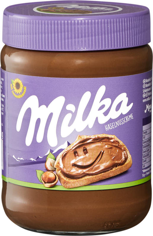 Crema di nocciole Milka , 600 g