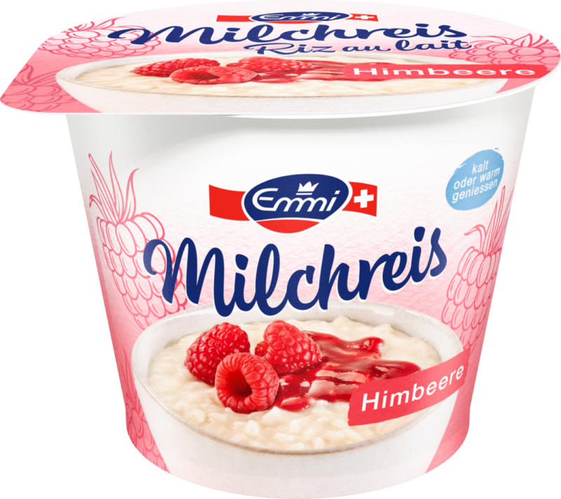 Emmi Milchreis, Himbeere, 200 g