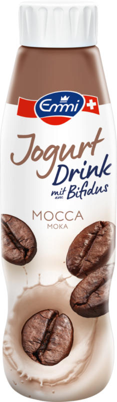 Yogourt à boire bifidus Emmi, Moka, 500 ml