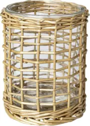 Windlicht Weiden in Naturfarben Ø ca. 14,5cm