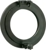 mömax Wanddeko Bully aus Aluminium Ø ca. 26cm