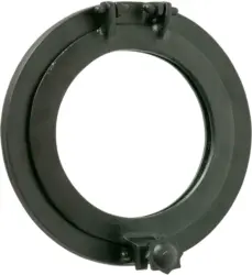 Wanddeko Bully aus Aluminium Ø ca. 26cm