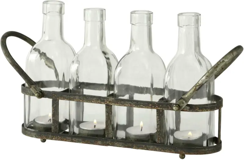 Teelichthalter Zuma I aus Eisen