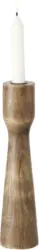 Kerzenhalter Caldeas aus Mangoholz