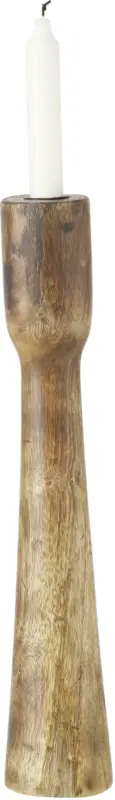 Kerzenhalter Caldeas aus Mangoholz