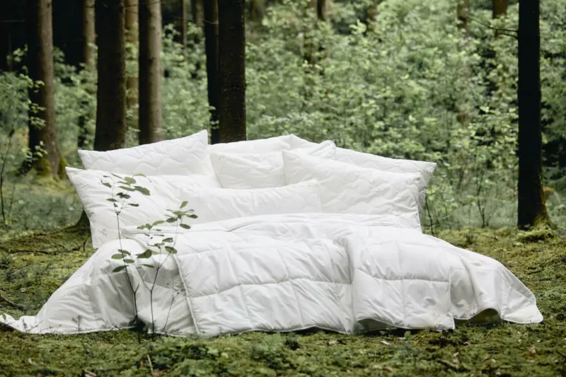 Kopfpolster Green Concept in Weiß ca. 70x90cm