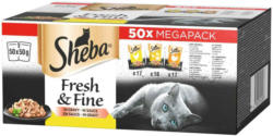 Sheba Fresh & Fine varianti con pollame 50 x 50 g -