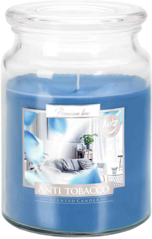 Aura Premium Line Bougie parfumée Anti Tobacco 500 g -