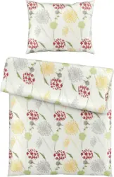 Bettwäsche Bio-Eva in Gelb ca. 140x200cm