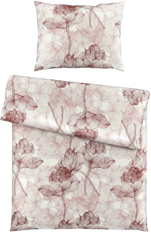 Bettwäsche Bio-Eva in Zimtfarben ca. 140x200cm