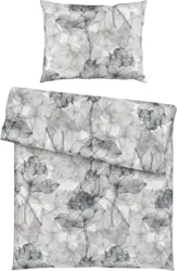 Bettwäsche Bio-Eva in Anthrazit ca. 140x200cm