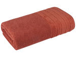 Linge de bain SIERRA terracotta 100x150cm